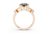 Imara Radiant Diamond  Engagement Ring