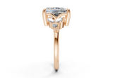 Imara Radiant Diamond Engagement Ring