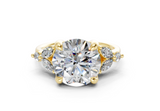 Imara Round Diamond  Engagement Ring