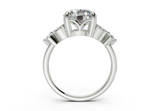 Imara Round Diamond Engagement Ring