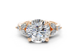 Imara Round Diamond Engagement Ring