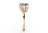 Imara Cushion Square Diamond  Engagement Ring