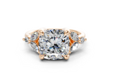 Imara Cushion Square Diamond  Engagement Ring