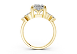 Imara Radiant Square Diamond  Engagement Ring