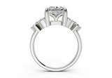 Imara Radiant Square Diamond  Engagement Ring