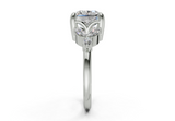 Imara Radiant Square Diamond Engagement Ring