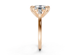 Felise Elongated Cushion Diamond  Engagement Ring