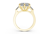 Felise Heart Diamond  Engagement Ring