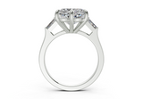 Felise Heart Diamond  Engagement Ring