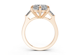 Felise Heart Diamond  Engagement Ring