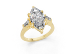 Felise Marquise Diamond Engagement Ring