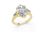 Felise Oval Diamond  Engagement Ring