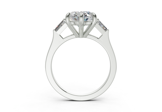 Felise Oval Diamond Engagement Ring