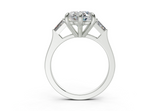 Felise Oval Diamond  Engagement Ring