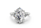 Felise Oval Diamond Engagement Ring