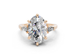 Felise Oval Diamond  Engagement Ring