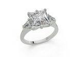 Felise Princess Diamond Engagement Ring