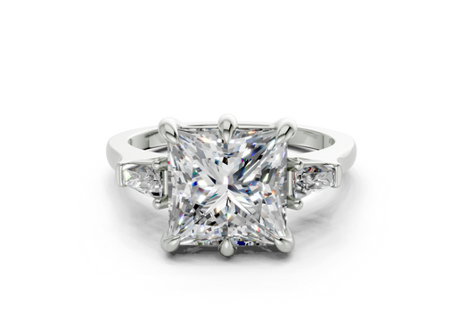 Felise Princess Diamond  Engagement Ring