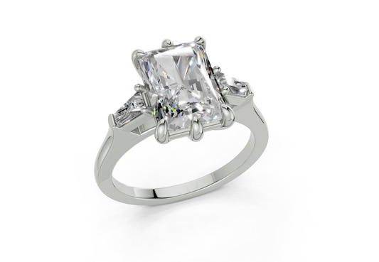 Felise Radiant Diamond  Engagement Ring