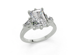 Felise Radiant Diamond Engagement Ring