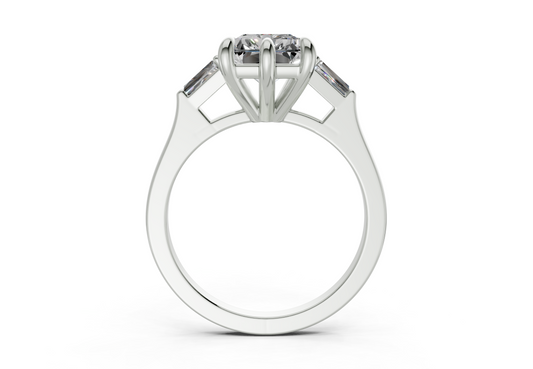 Felise Radiant Diamond Engagement Ring