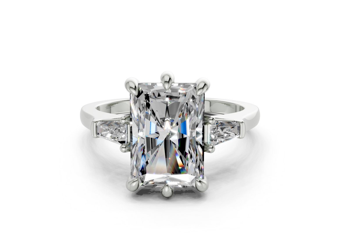 Felise Radiant Diamond Engagement Ring