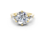 Felise Round Diamond  Engagement Ring