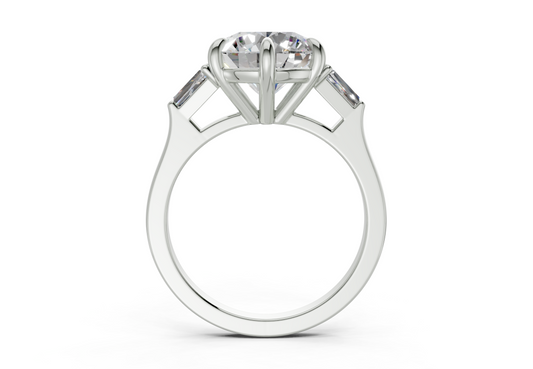 Felise Round Diamond Engagement Ring