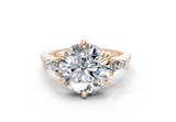 Felise Round Diamond  Engagement Ring