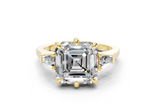 Felise Asscher Diamond  Engagement Ring