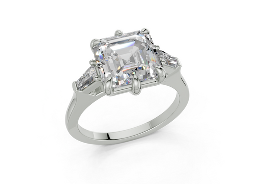 Felise Asscher Diamond Engagement Ring