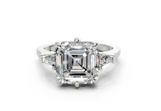 Felise Asscher Diamond Engagement Ring