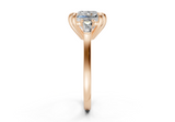 Felise Radiant Square Diamond Engagement Ring