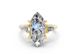 Olesia Marquise Diamond  Engagement Ring