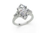 Olesia Marquise Diamond  Engagement Ring