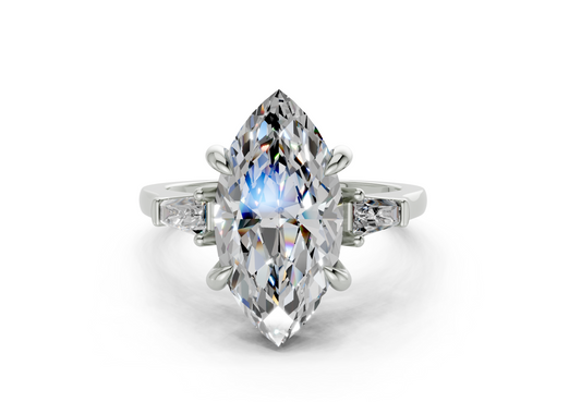 Olesia Marquise Diamond  Engagement Ring