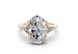 Olesia Oval Diamond  Engagement Ring