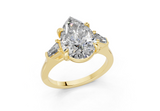 Olesia Pear Diamond  Engagement Ring