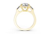 Olesia Pear Diamond  Engagement Ring