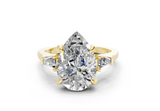 Olesia Pear Diamond  Engagement Ring