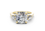 Olesia Radiant Square Diamond  Engagement Ring