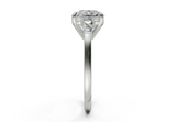 Olesia Radiant Square Diamond  Engagement Ring