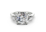 Olesia Radiant Square Diamond Engagement Ring