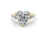 Olesia Heart Diamond  Engagement Ring