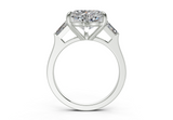 Olesia Heart Diamond Engagement Ring