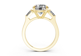 Olesia Round Diamond  Engagement Ring