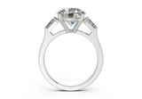 Olesia Round Diamond  Engagement Ring