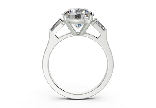 Olesia Round Diamond Engagement Ring