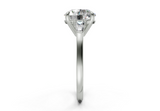 Olesia Round Diamond  Engagement Ring