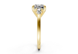 Olesia Cushion Square Diamond Engagement Ring